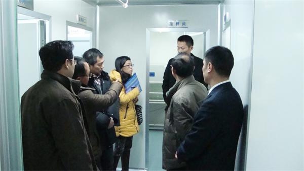蕪湖市衛生局衛生監督局領導一行來我司審查工作